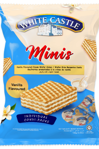 180g l White Castle l Minis l Vanilla Flavour l Pouch Pack
